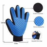 True Touch Magic Pet Shedding Cat Horse Dog Grooming Glove Comb