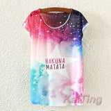 2018 Fashion Summer T Shirt For Women