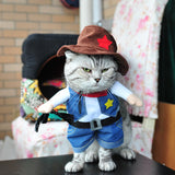 Funny Cat Costume Pet Clothes 7 Costumes