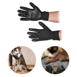1 Pair Cat Bath Shower Grooming Comb Gloves